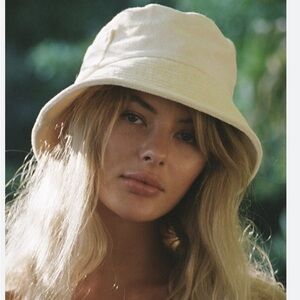 Lack Of Color Wave Terry Cloth Bucket Hat
